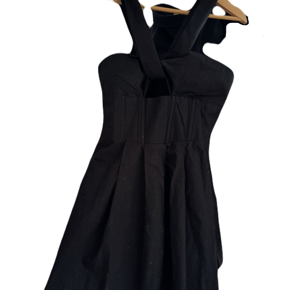 Love & Lemons black mini dress